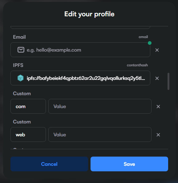 Block two visual for the Unblocked Profile system